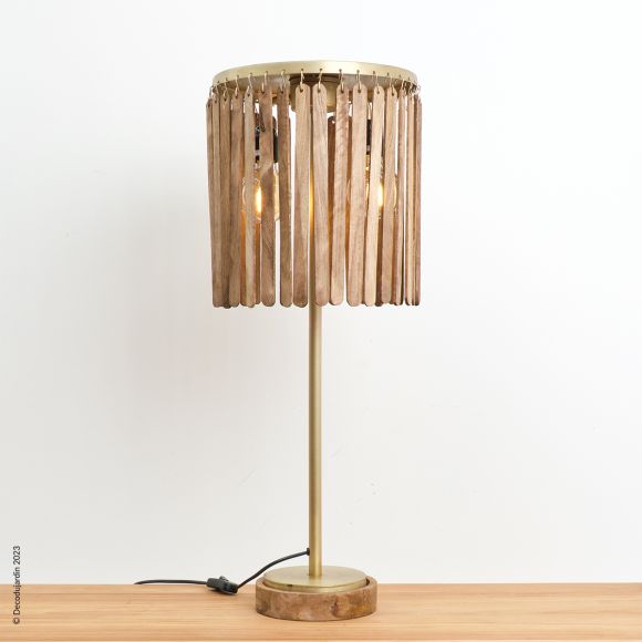 Lampe de Table Guard décorative au design chic et  naturel.
