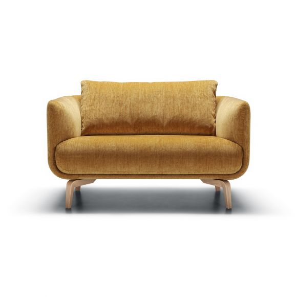 Fauteuil Velours Chenillé Moa Loveseat