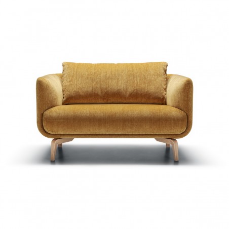 Fauteuil Velours Chenillé Moa Loveseat