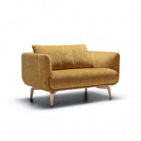 Fauteuil Velours Chenillé Moa Loveseat