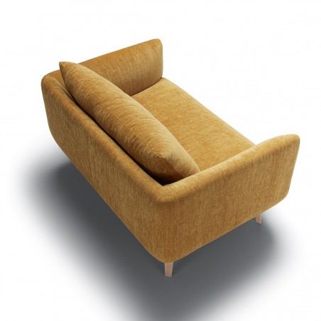 Fauteuil Velours Chenillé Moa Loveseat