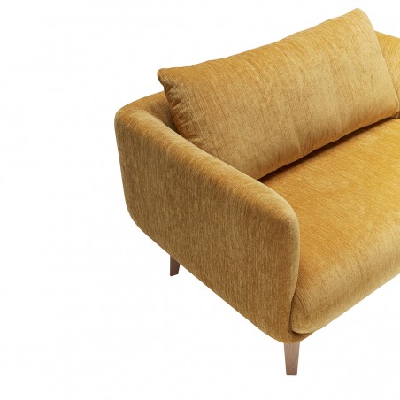 Fauteuil Velours Chenillé Moa Loveseat